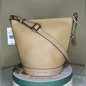 Michael Kors Medium Bucket Messenger Bag